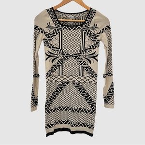 Free People Intimately Seamless Bodycon Long Sleeve Mini Dress M/L